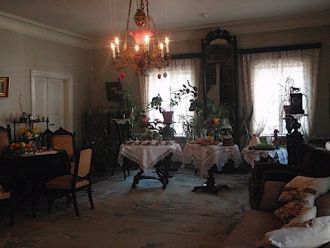 В доме сохранилась атмосфера старинного 