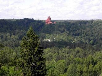 Реставрация замка была начата в лишь в 1