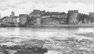Замок Короля Иоанна (Лимерик), 1950 год.