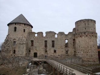 Венденский замок был построен в месте, и