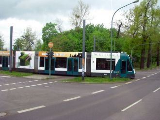 Потсдамский трамвай.