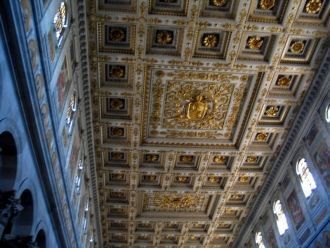 Потолок базилики Святого Павла за городс