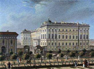 Аничков дворец, 1810-е гг.