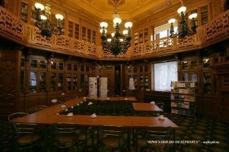 Библиотека Аничкова дворца.