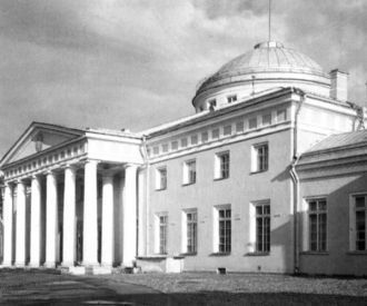 В 1783 году архитектор И.Е. Старов прист