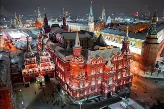 Исторический музей, вид сверху