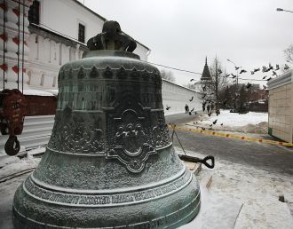 В 2008 году колокола Свято-Данилова мона