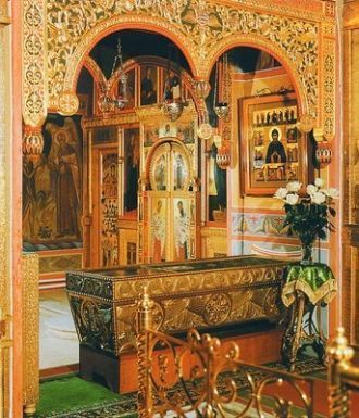 Главной святыней Данилова монастыря явля