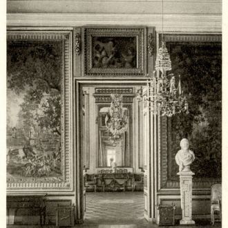 Кусково. Дворец, анфилада, 1947