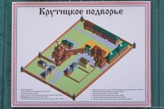 План Крутицкого подворья