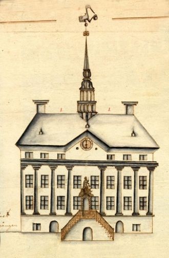 На строительство ушло три года (1668-167