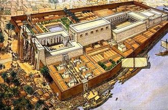 Карнак во время царствования египтян.