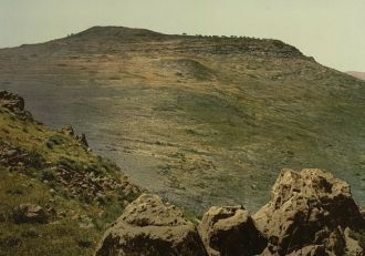 Гора Блаженств.Гора, на которой была про