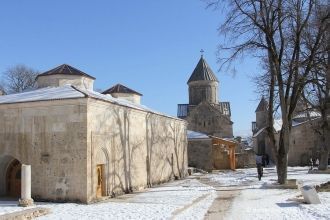 Монастырь построен в X—XIII веках. Главн