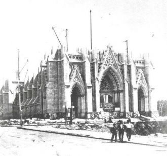 Собор Святого Патрика, 1868 год.