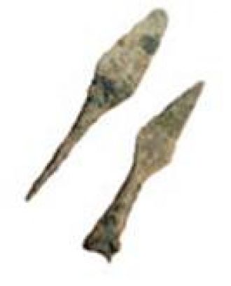 Стрелы, которыми в середине IX века из Л
