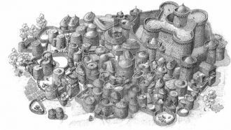 Примерно так могло бы выглядеть это древ