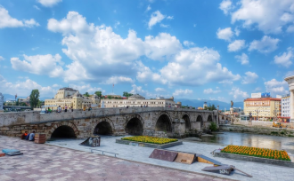 Каменный мост Скопье