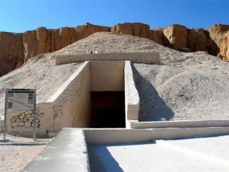 Гробница Тутанхамона расположена в Долин