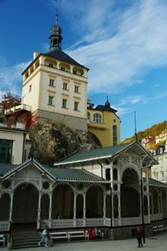 Замковая башня находится в историческом 