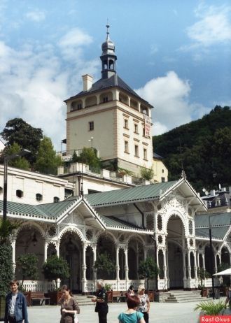 Готический замок был возведен на самом у