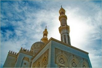 Даже такие большие размеры мечети Хургад