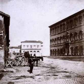 Латеранский дворец, 1868. Место, на кото