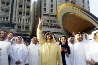 Дубайское метро было открыто правителем 