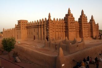 Затерянный в песках Сахары город Тимбукт