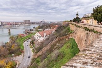 Крепость Петроварадин, мосты, Дунай и ку