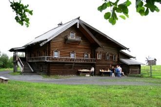 Дом крестьянина Елизарова был перевезён 