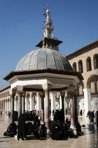 Часовня под куполом в мечети Омейядов.