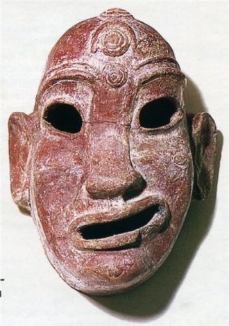 Ритуальная маска из Карфагена (7-6 вв.).