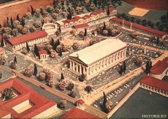 Изначально Олимпия – поселение в греческ