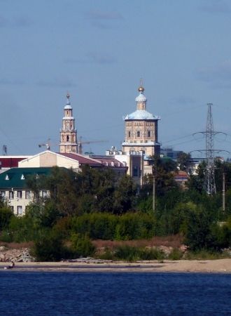 Петропавловский Собор в Казани, вид с Во