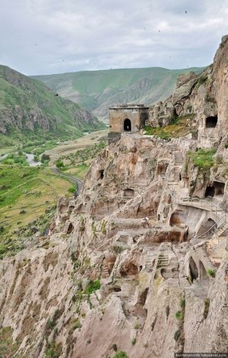 Пещерный монастырь Вардзия, Грузия.