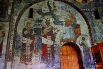 Сохранившиеся фрески.