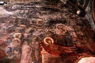 Многие фрески этого храма сохранились по