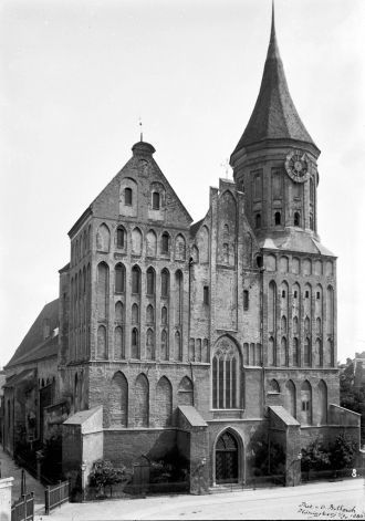 Кафедральный собор во времена Пруссии.