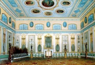 Арабесковый зал в Екатерининском дворце.