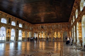 Большой зал Екатерининского дворца, или 
