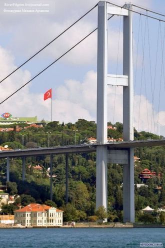 Мост через Босфор, Турция.