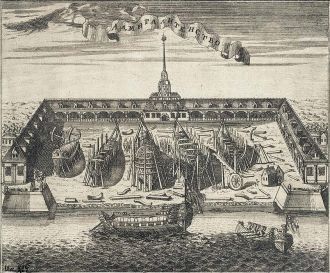 Адмиралтейство, 1716 год