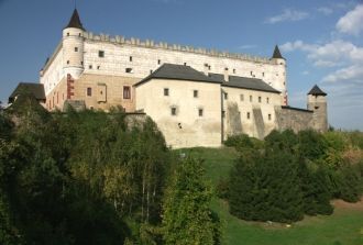 Зволенский замок является главенствующим