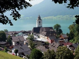 Городок Санкт-Вольфганг.