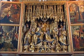 Алтарь работы Михаэля Пахера в стиле поз