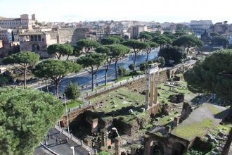 Римский форум — вид с Капитолийского хол