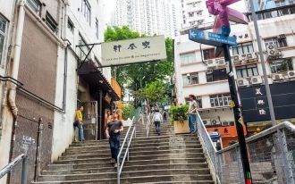 Гонконгские лестницы.