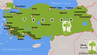 Каменные головы на горе Немрут-Даг на ка