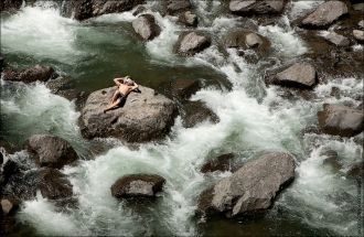 Вокруг террас до горизонта простираются 